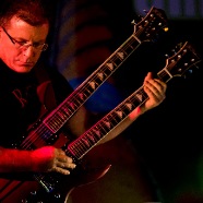 Brad playing double-neck (5)