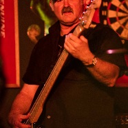 Fred playing bass